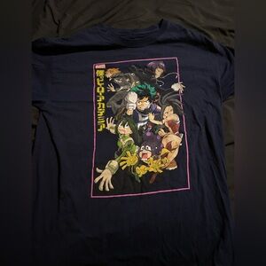 My hero academia Graphic T-Shirt - Dark blue